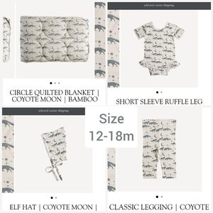NWT Coyote Moon 12-18 + quilt bundle